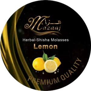 Mazaaj Lemon Herbal Shisha/Hookah Molasses Flavours 100% organic materials, 100% Nicotine & Tar free and not contain any Tobacco leaves