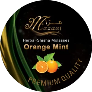 Mazaaj Herbal Shisha Flavours | Orange Mint Shisha Flavours | Mazaaj