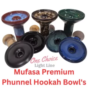 mufasa premium clay phunnel hookah bowl