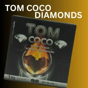 tom coco hookah shisha charcoal diamonds 1 kg